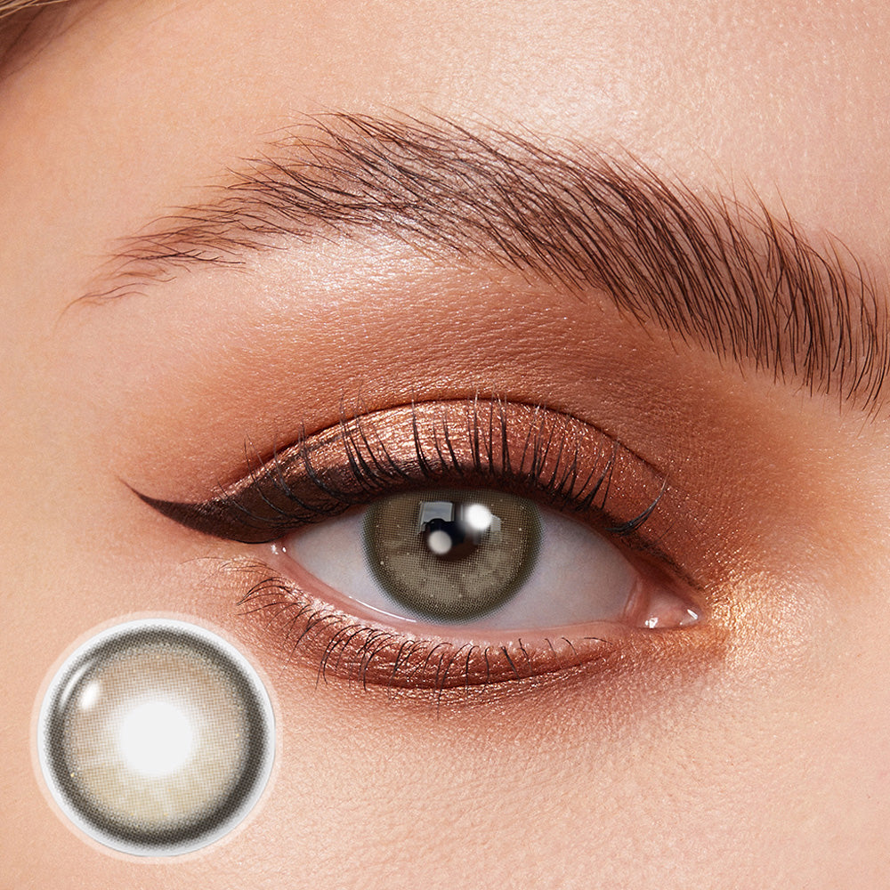 Colored contact lenses Natural brown (Half a year) A pair