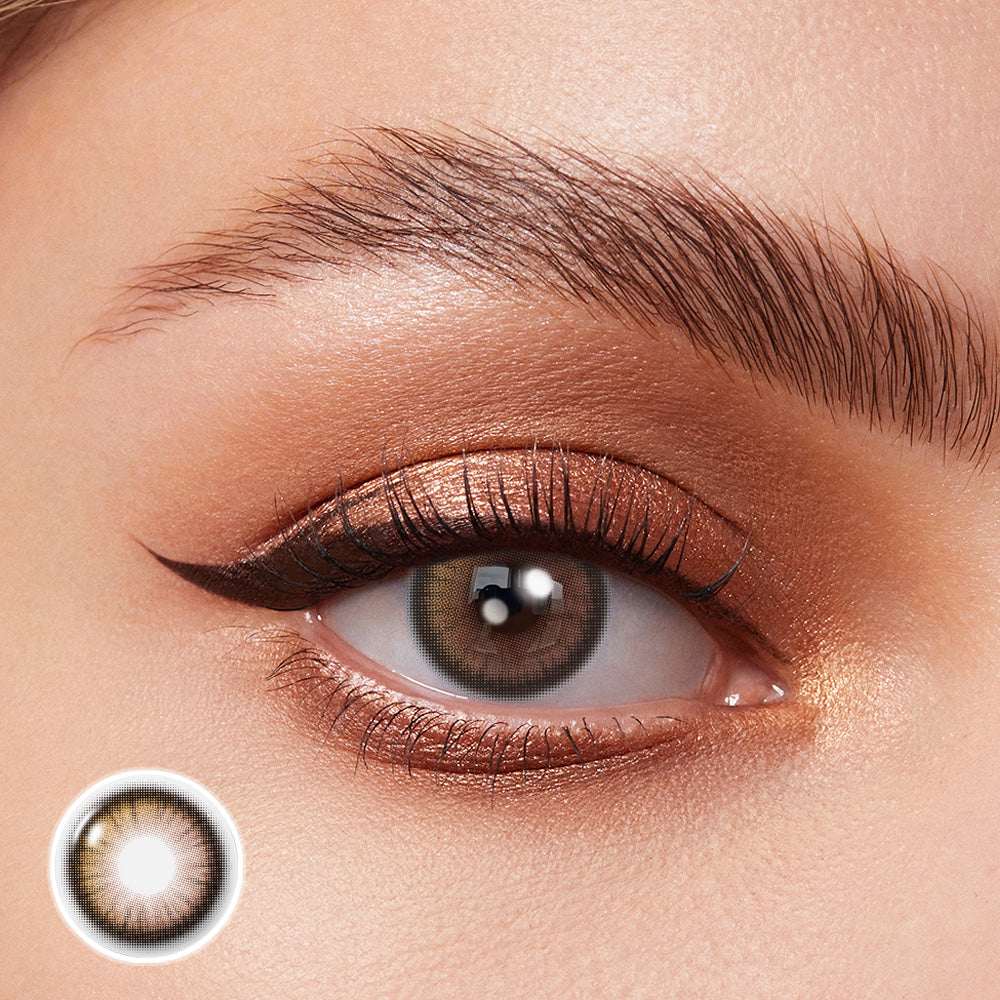 Coloredeyes Contact Lenses Sunlit Brown Half-year disposable