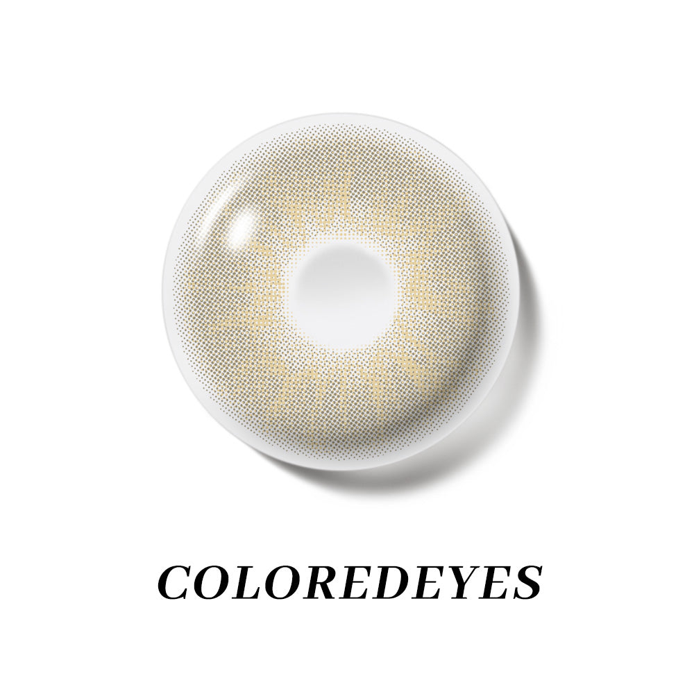 Coloredeyes Contact Lenses Cinnamon Brown Half-year disposable