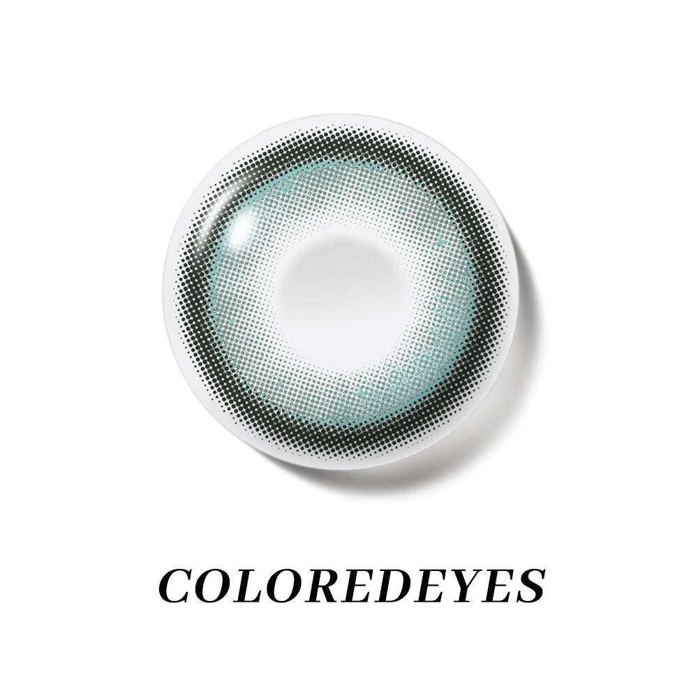 Coloredeyes Ghost Green – 6-Month Soft Contact Lenses
