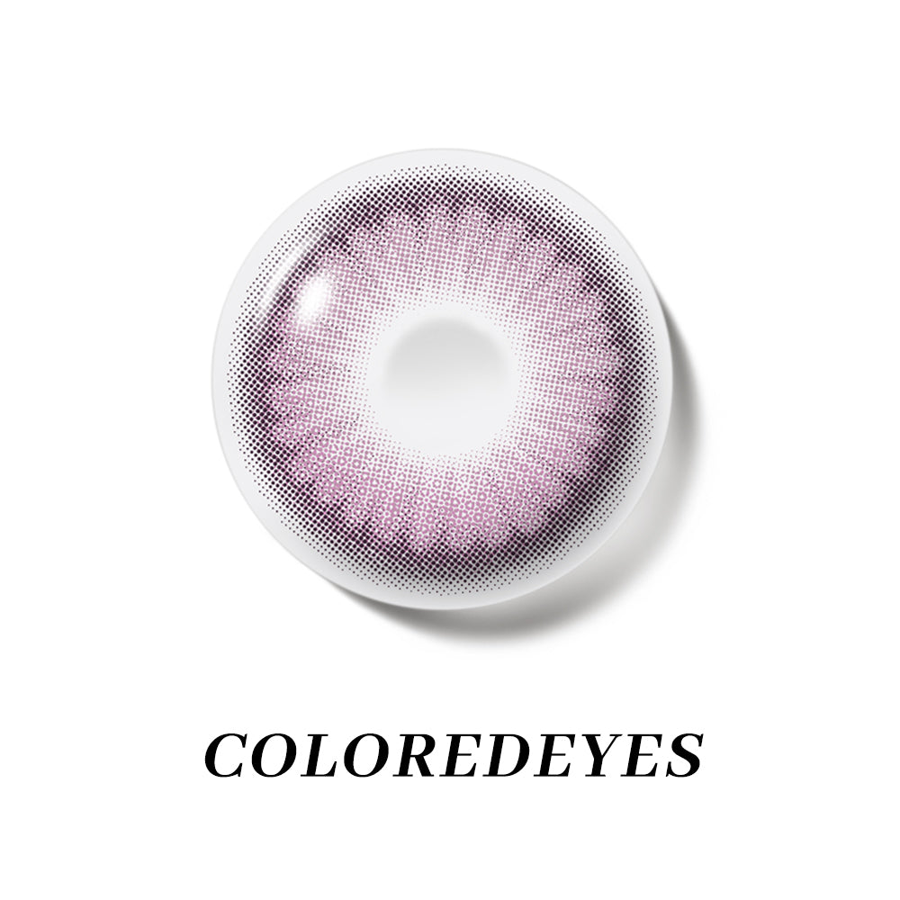 Coloredeyes Contact Lenses Vanilla Purple | Half a year