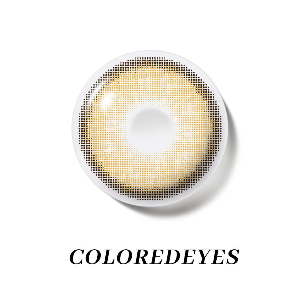 Coloredeyes Contact Lenses Toffee Glow Half-year disposable