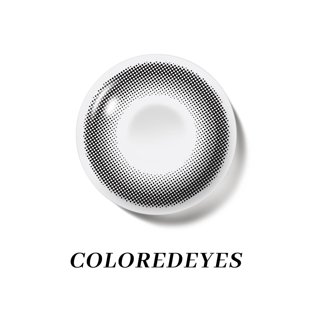 Coloredeyes Contact Lenses Gem Black | Half a year