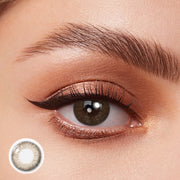 Coloredeyes Contact Lenses Latte Ember Half-year disposable