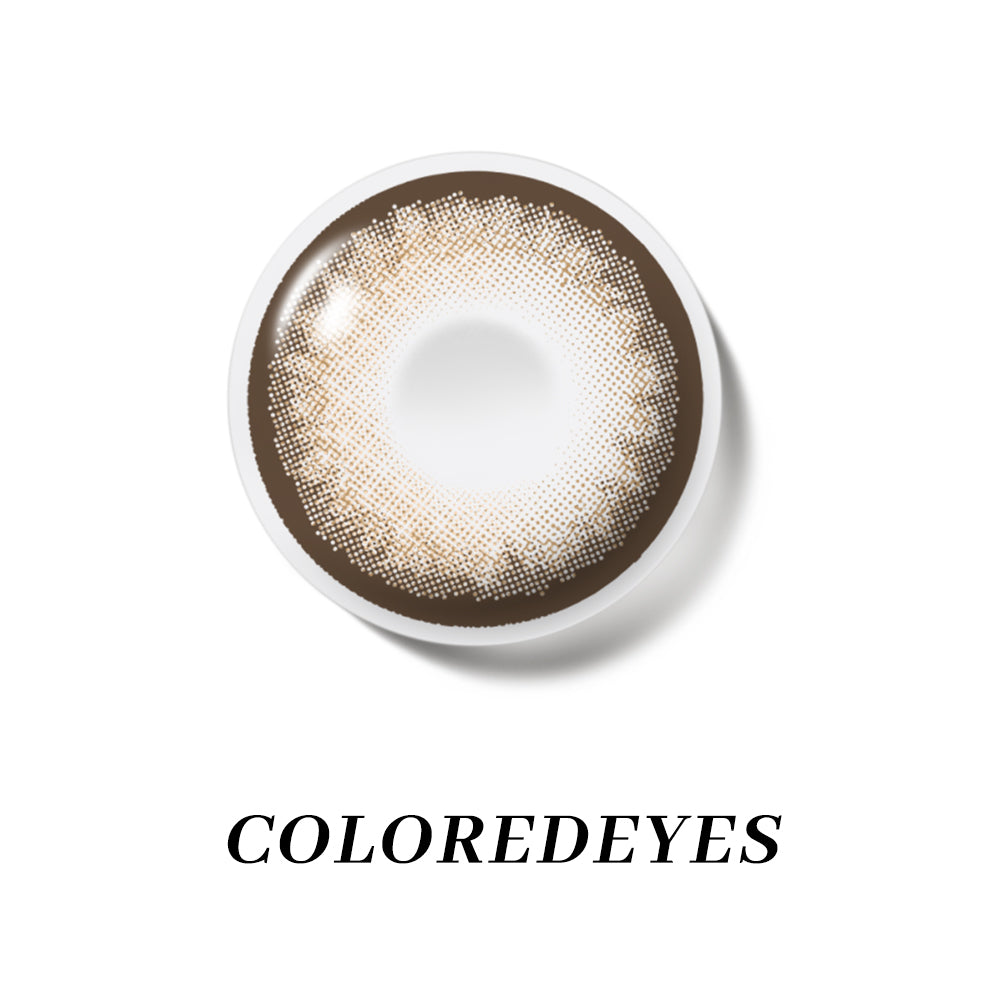 Coloredeyes Contact Lenses Cocoa Mirage Half-year disposable