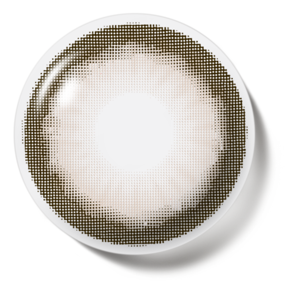 Coloredeyes Contact Lenses Smoky Brown Half-year disposable-a pair