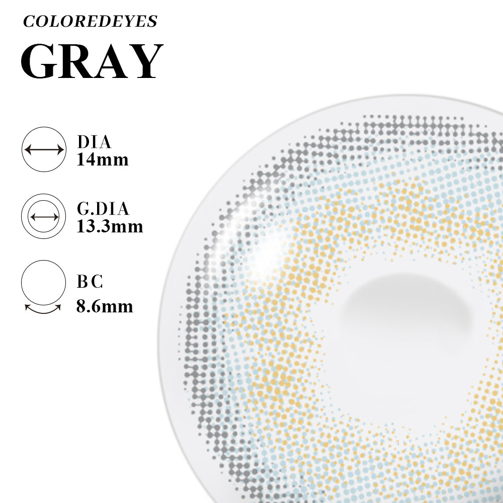 Coloredeyes Contact Lenses Moonlight Veil Half-year disposable