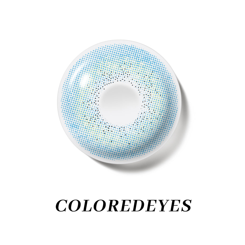 Coloredeyes Contact Lenses Azure Whisper Half-year disposable