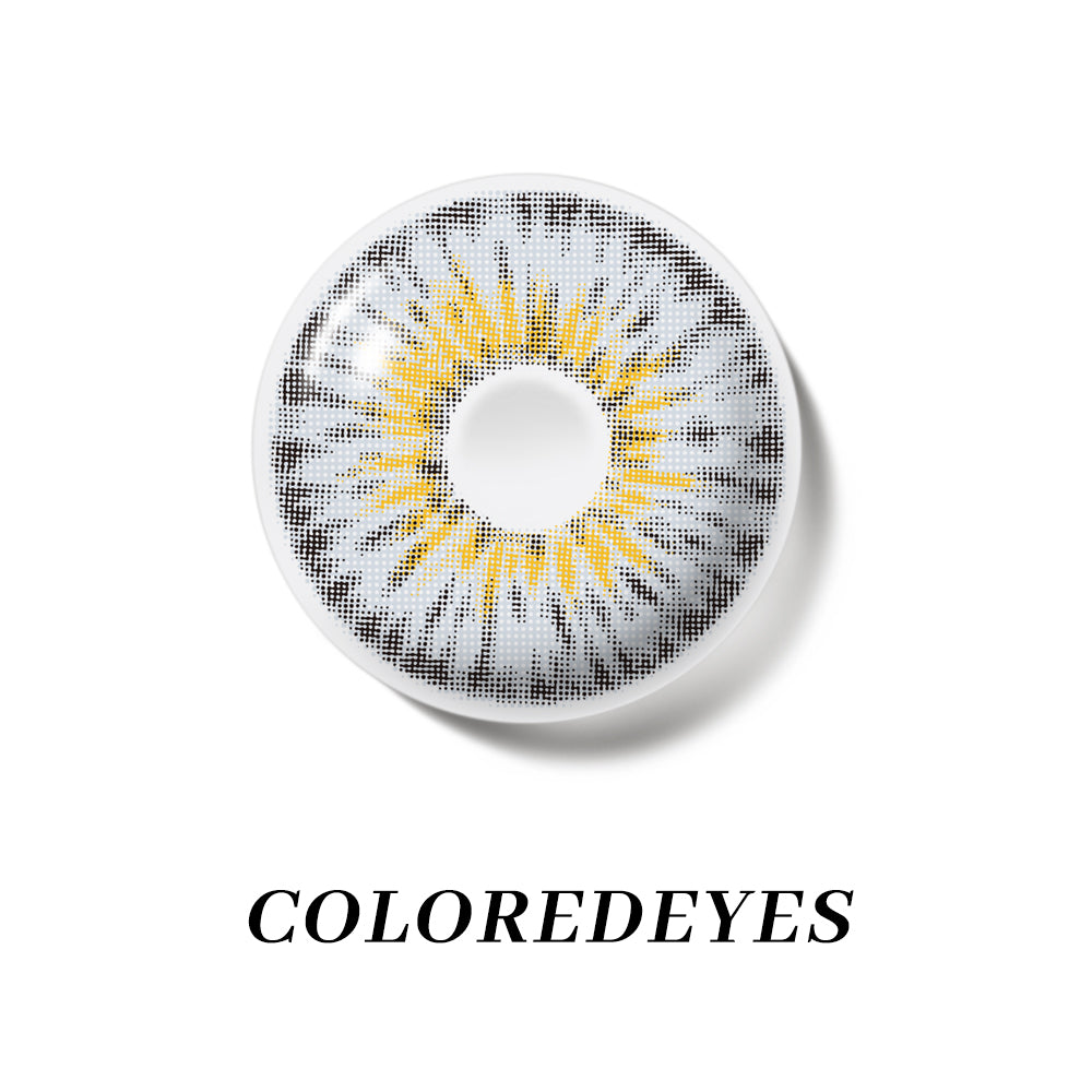 Coloredeyes Contact Lenses Silver Dusk Half-year disposable