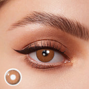 Coloredeyes Contact Lenses Caramel Dusk Half-year disposable Vendor: Coloredeyes