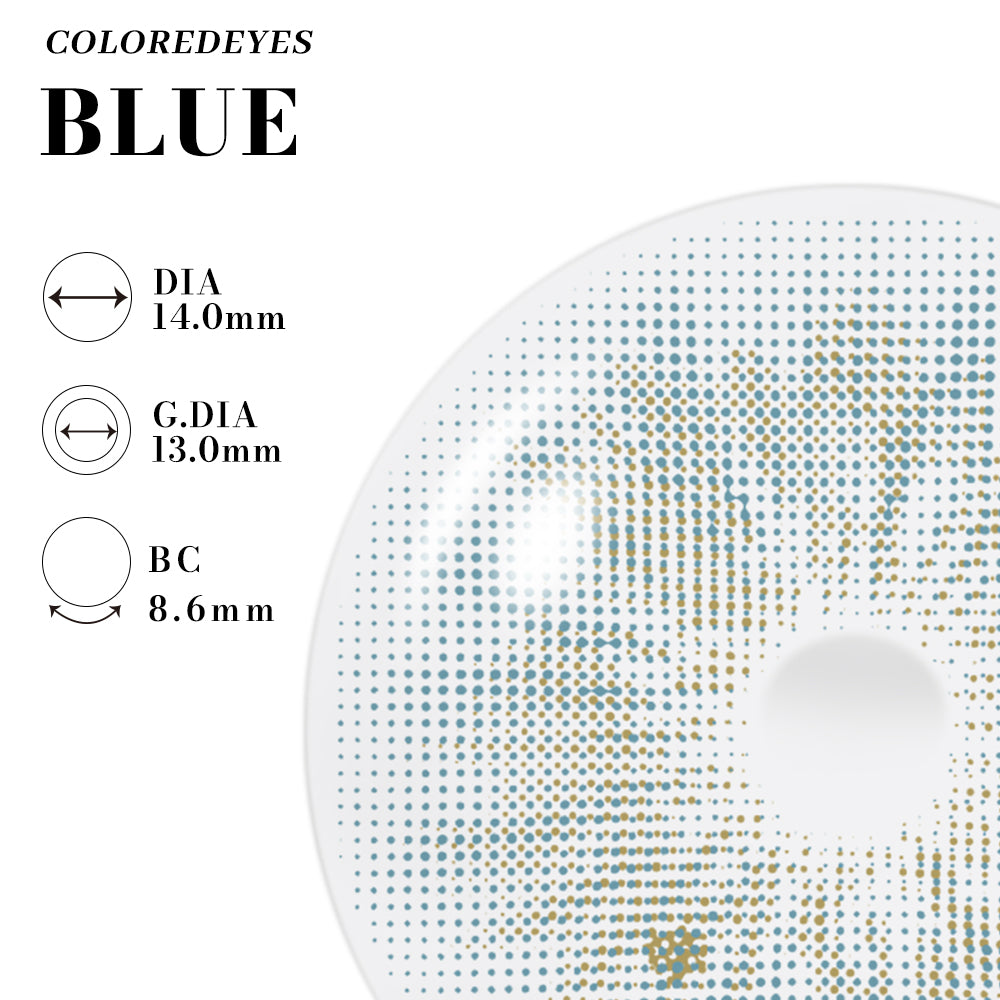Coloredeyes Azure Dawn | Half a year