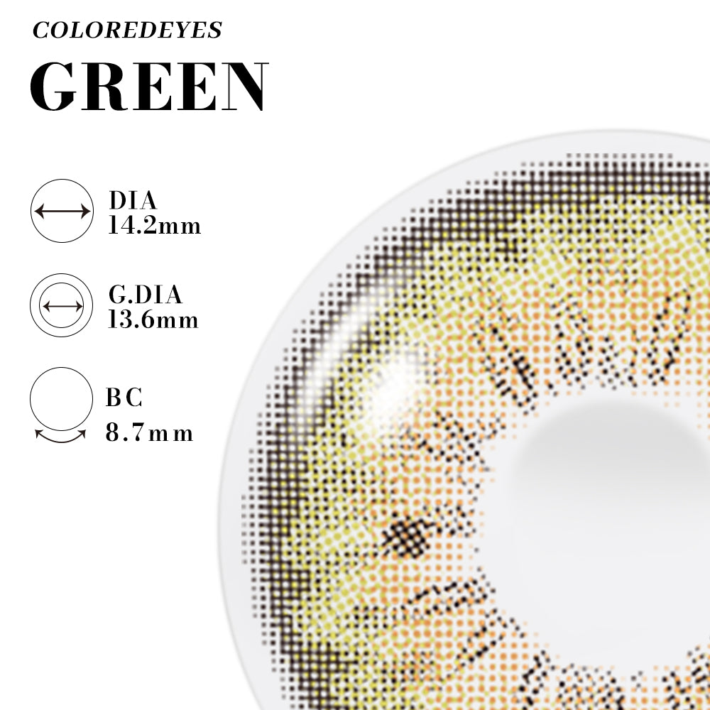 Coloredeyes Emerald | Half a year