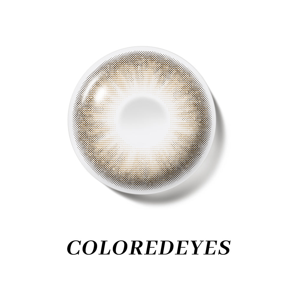 Coloredeyes Contact Lenses Amber Muse Half-year disposable