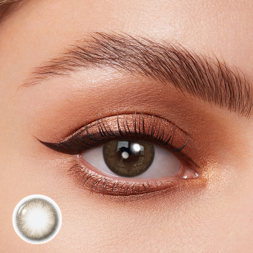 Coloredeyes Contact Lenses Amber Muse Half-year disposable