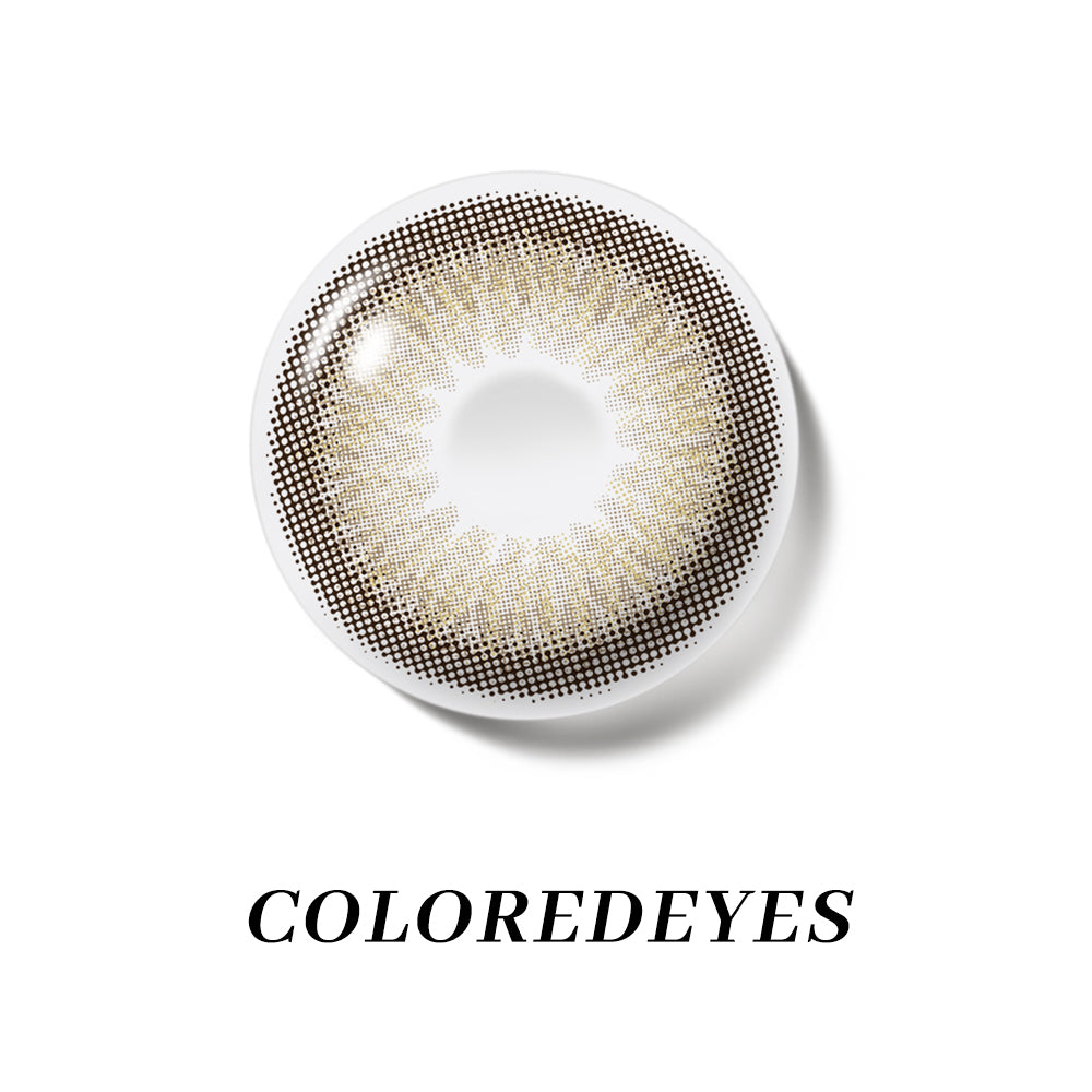 Coloredeyes Contact Lenses Mocha Serenade Half-year disposable