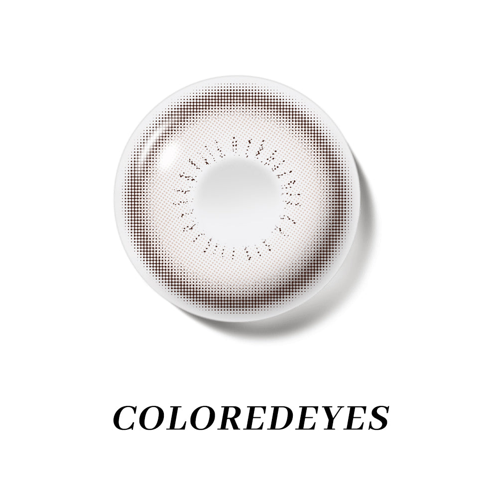 Coloredeyes Contact Lenses Velvet Cocoa Half-year disposable