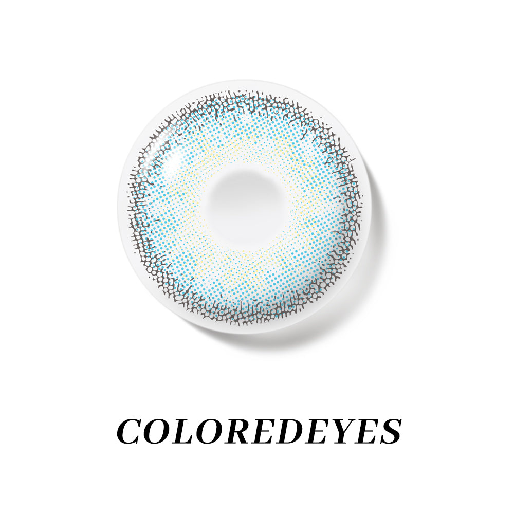 Coloredeyes Contact Lenses Azure Gleam Half-year disposable