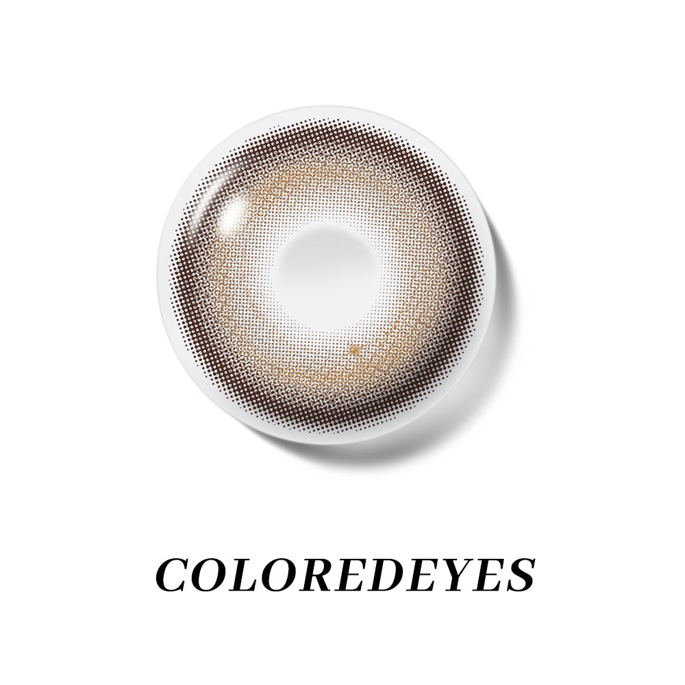 Coloredeyes Contact Lenses Amber Haze Half-year disposable