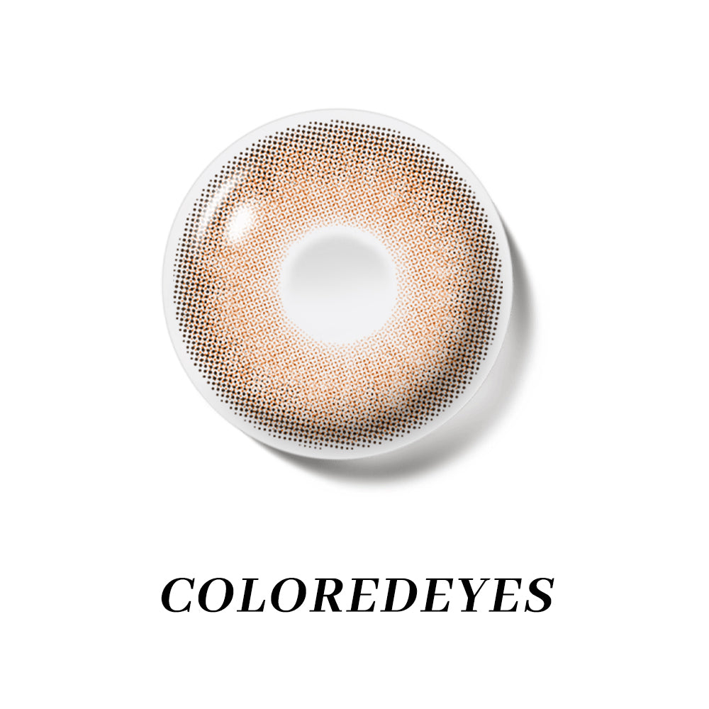 Coloredeyes Contact Lenses Caramel Dusk Half-year disposable