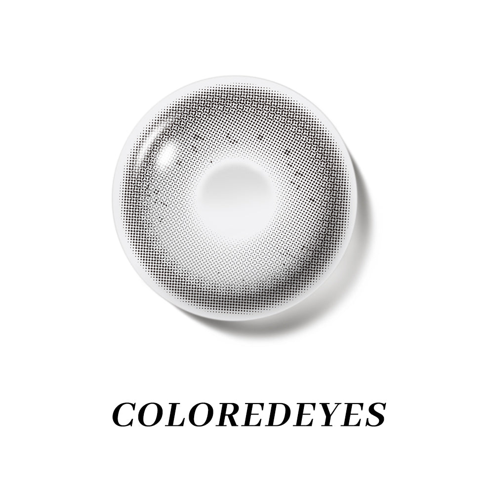 Coloredeyes Contact Lenses Silver Veil Half-year disposable