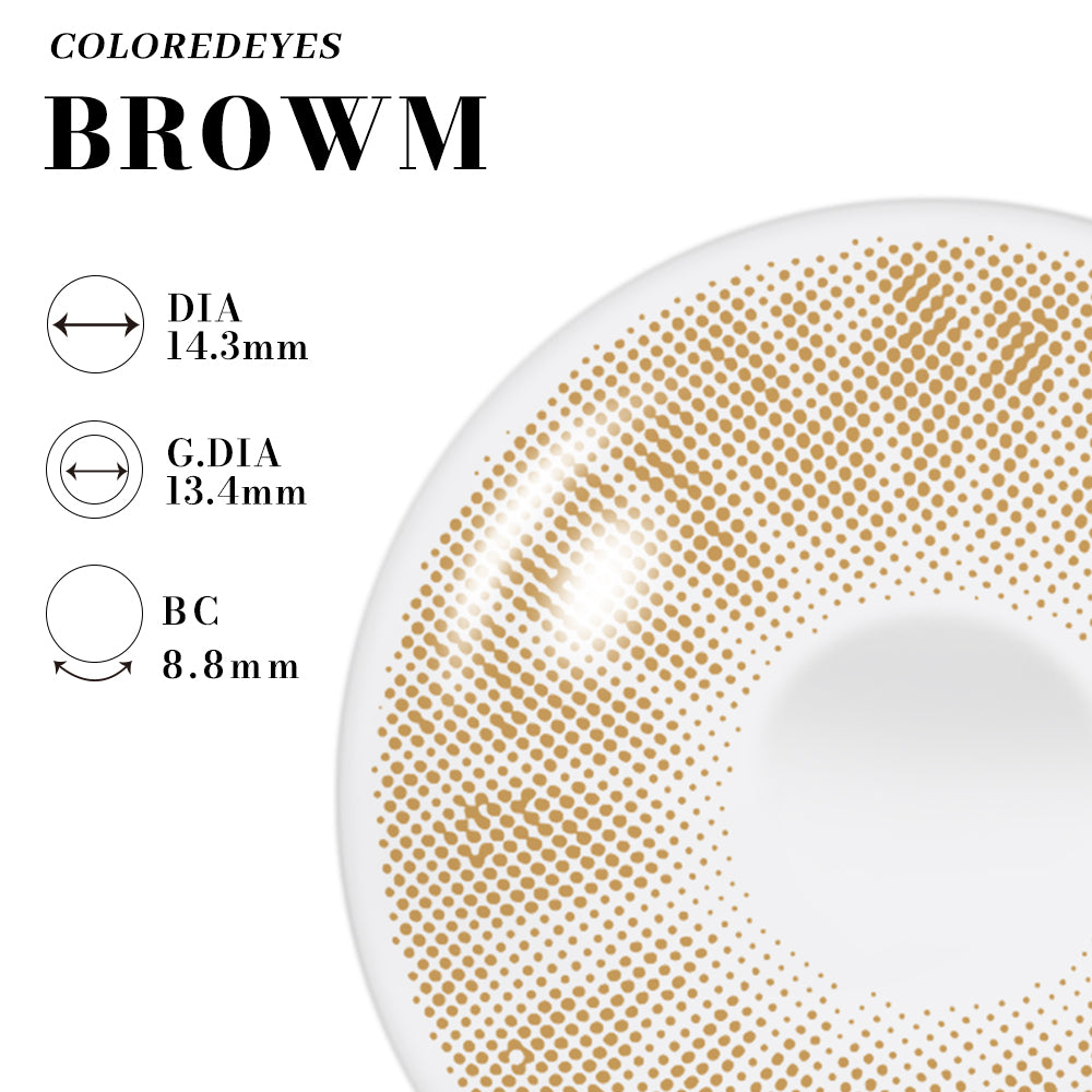 Coloredeyes Bronze | Half a year