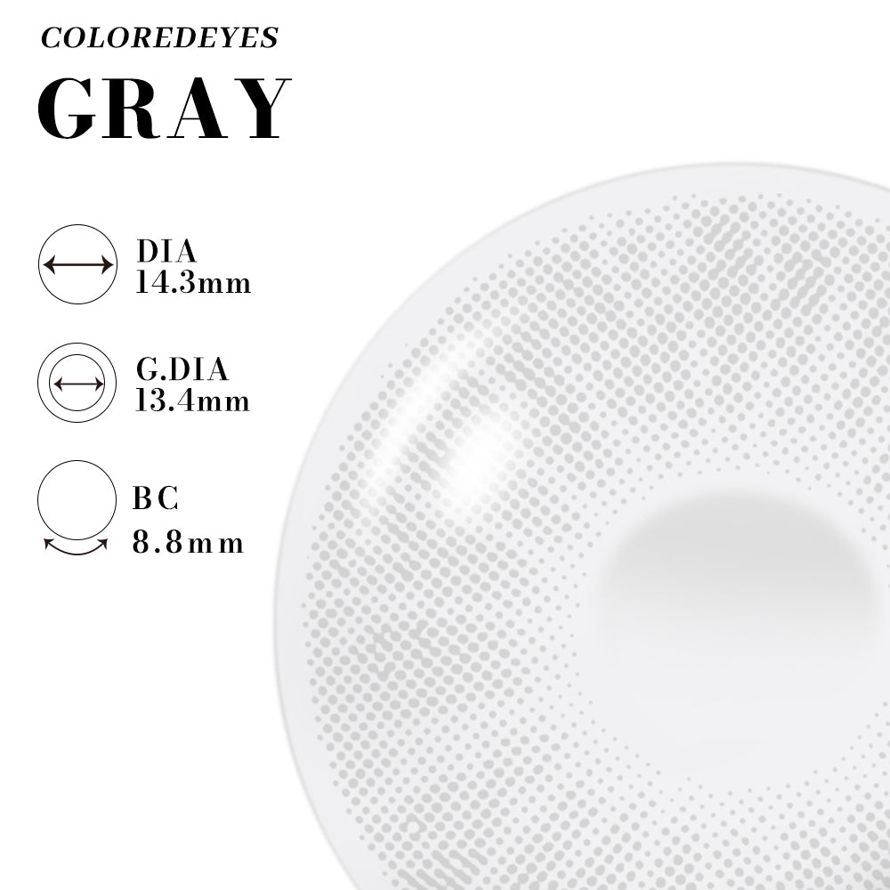 Coloredeyes Lunar Mist | Half a year
