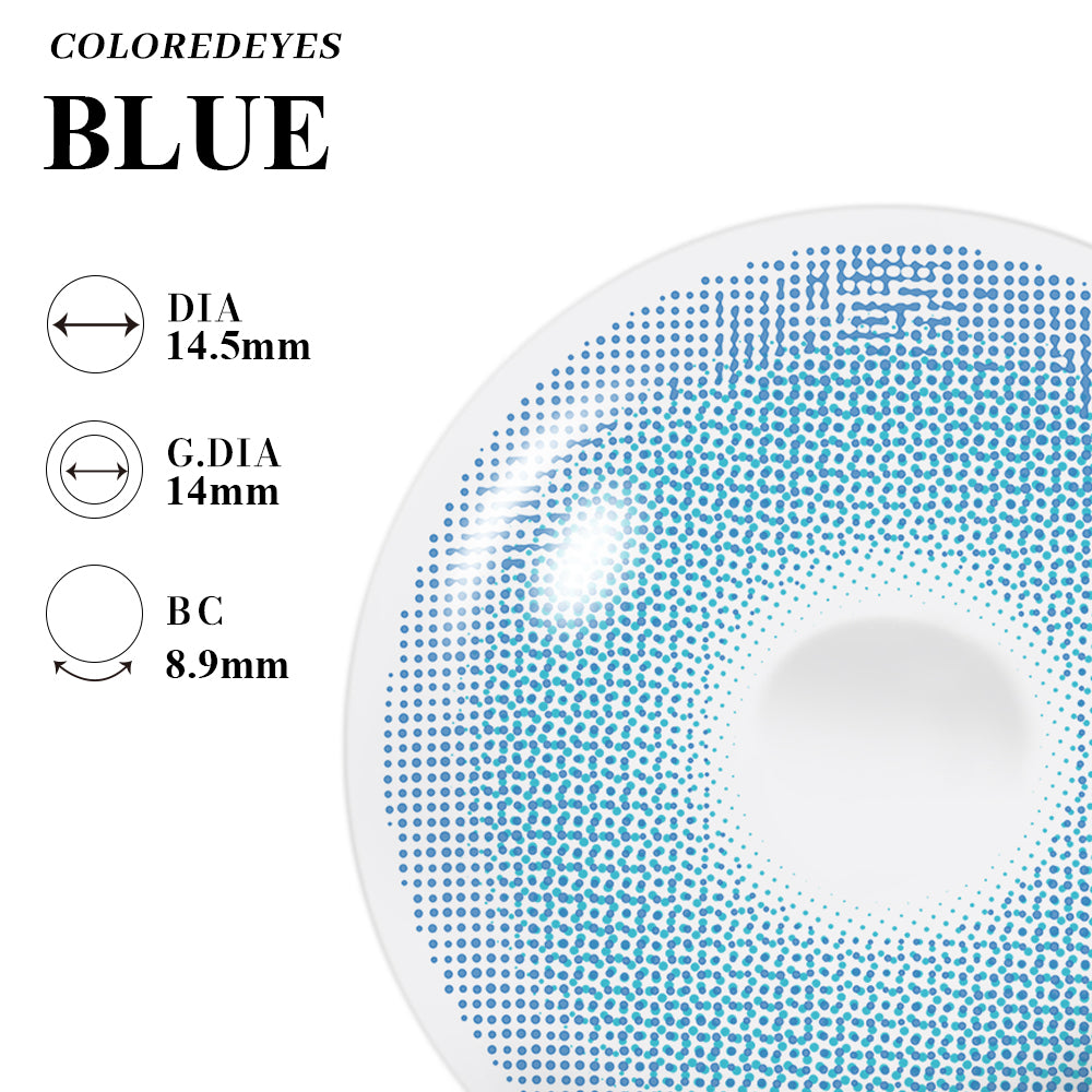 Coloredeyes Contact Lenses Celestial Tide Half-year disposable