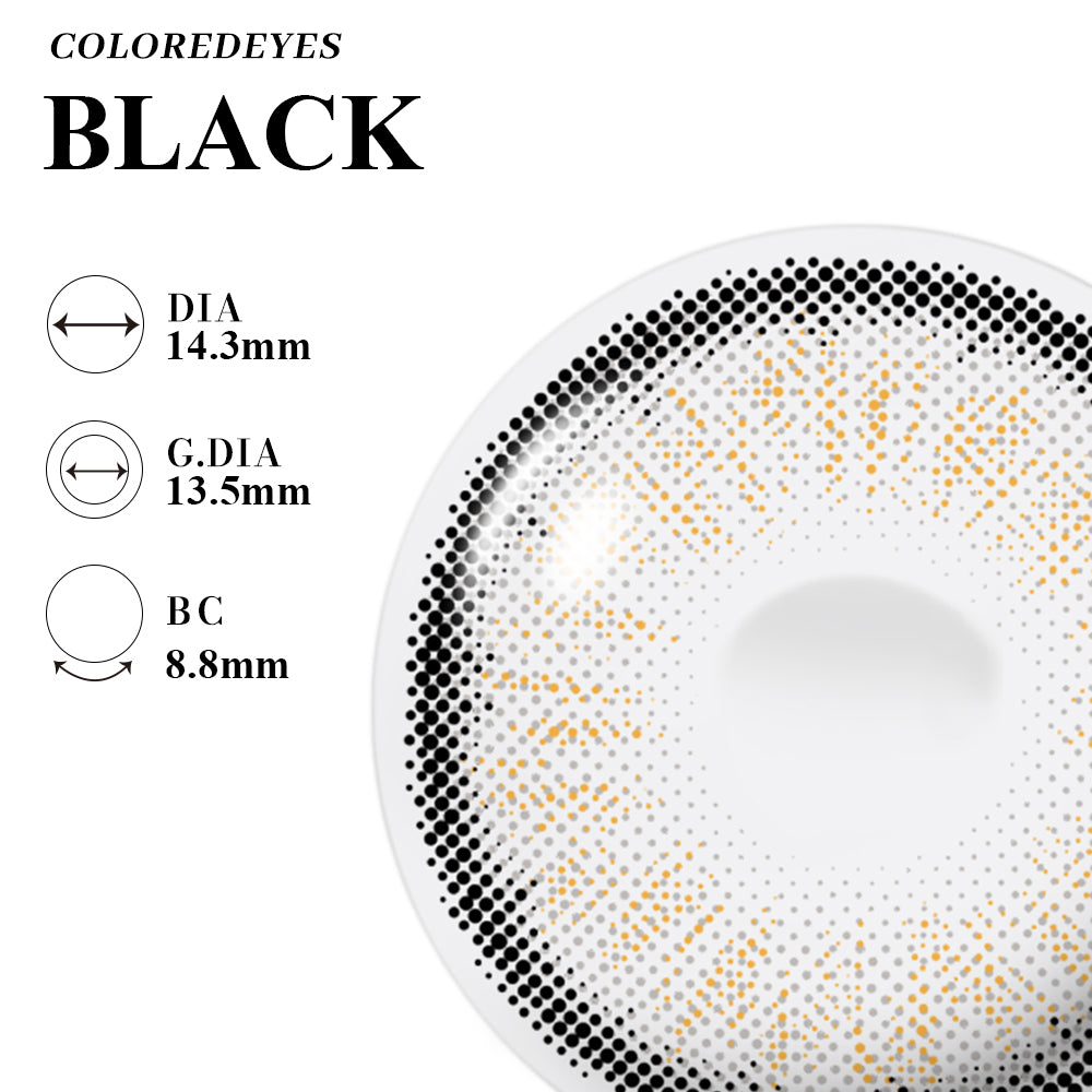 Coloredeyes Contact Lenses Ethereal Ash Mirage Half-year disposablea