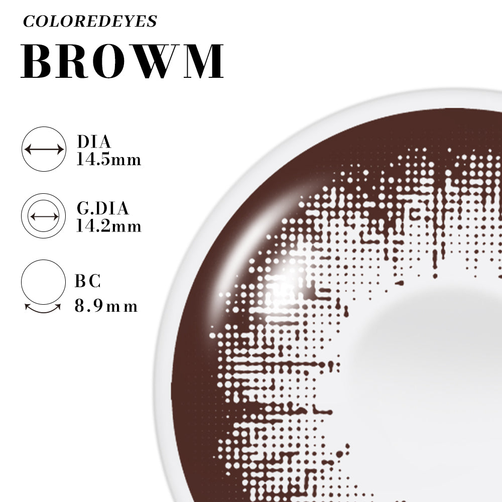 Coloredeyes Chestnut Rim | Half a year