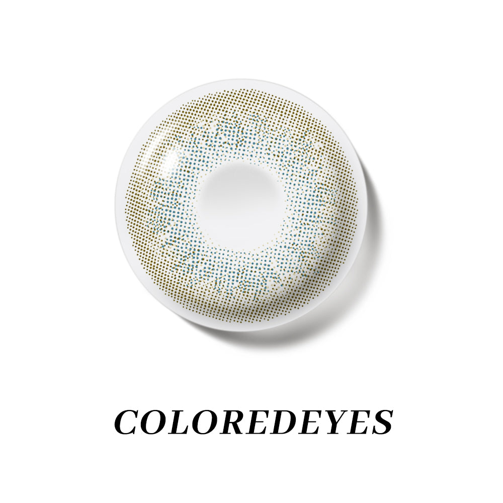 Coloredeyes Contact Lenses Olive Glimmer Half-year disposable