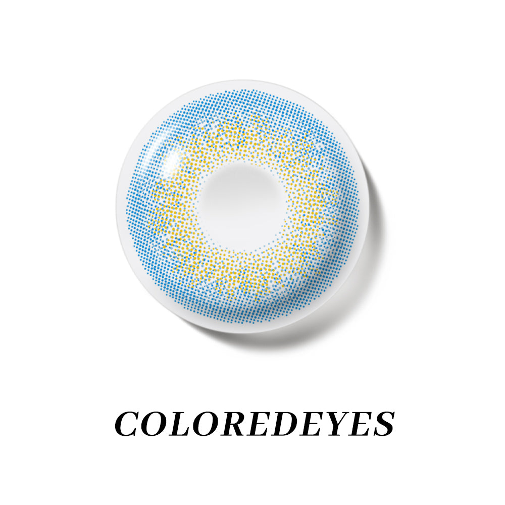 Coloredeyes Contact Lenses Crystal Wave Half-year disposable