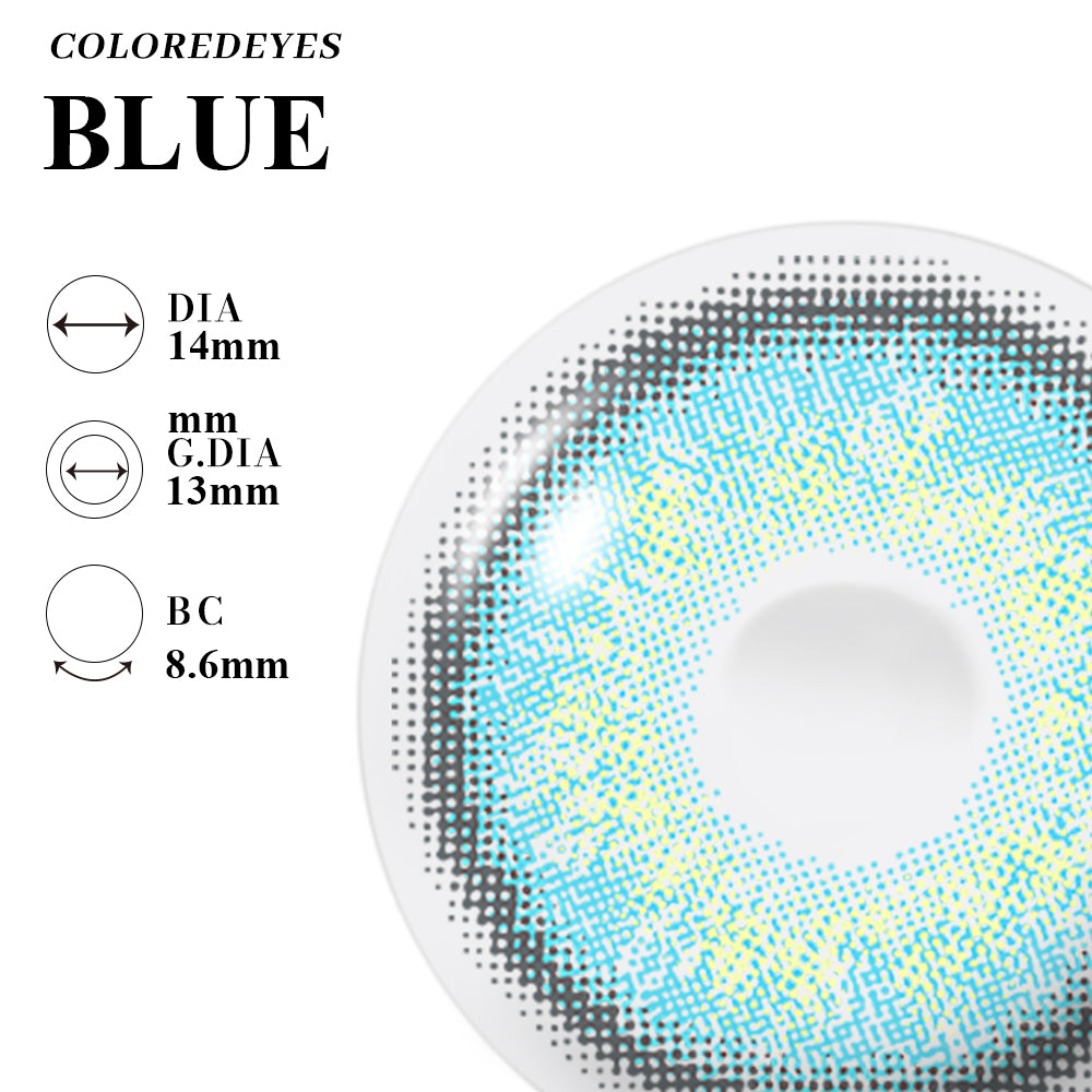 Coloredeyes Contact Lenses Sapphire Cloud Waltz Half-year disposablea