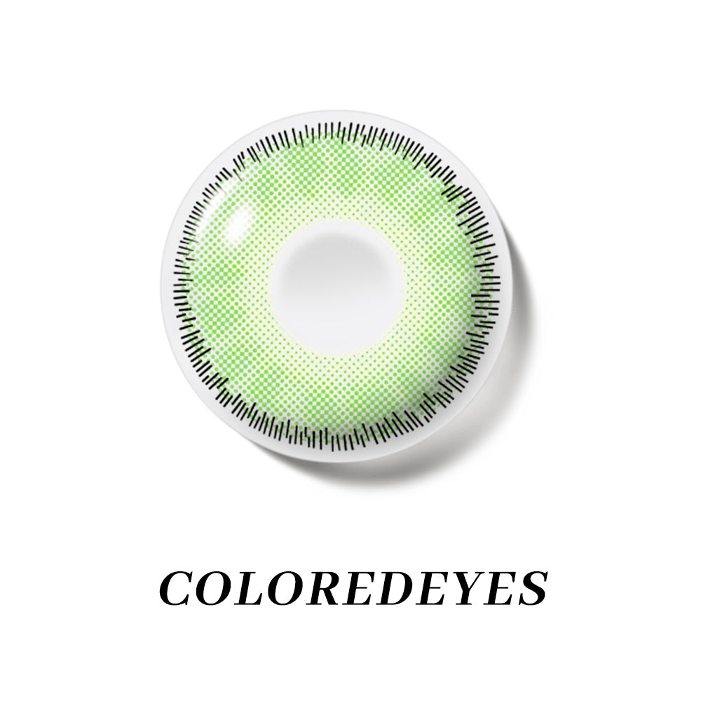 Coloredeyes Contact Lenses Jade Whisper Half-year disposable