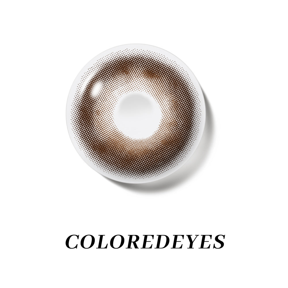 Coloredeyes Contact Lenses Amber Moon Rhapsody Half-year disposablea