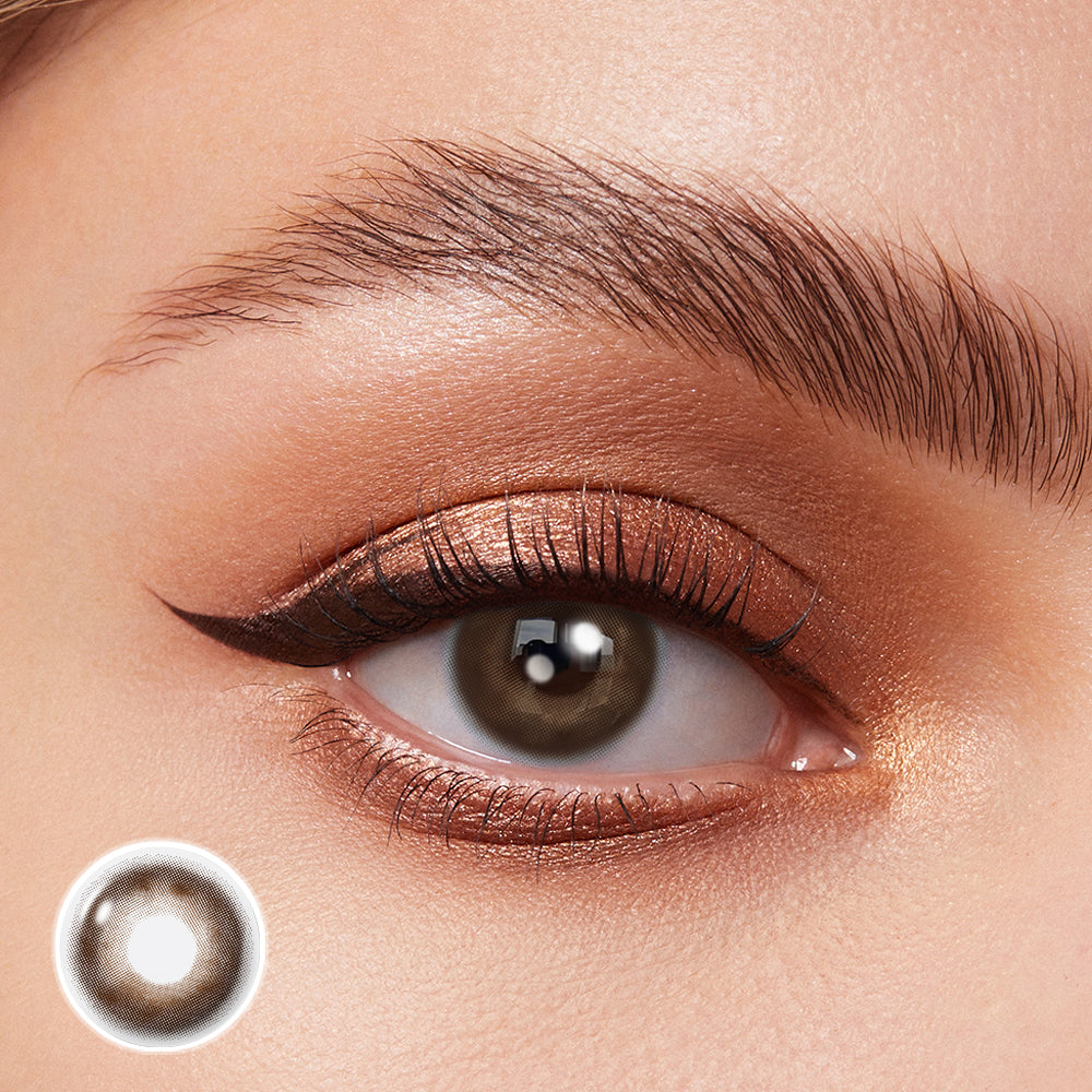 Coloredeyes Contact Lenses Amber Moon Rhapsody Half-year disposablea