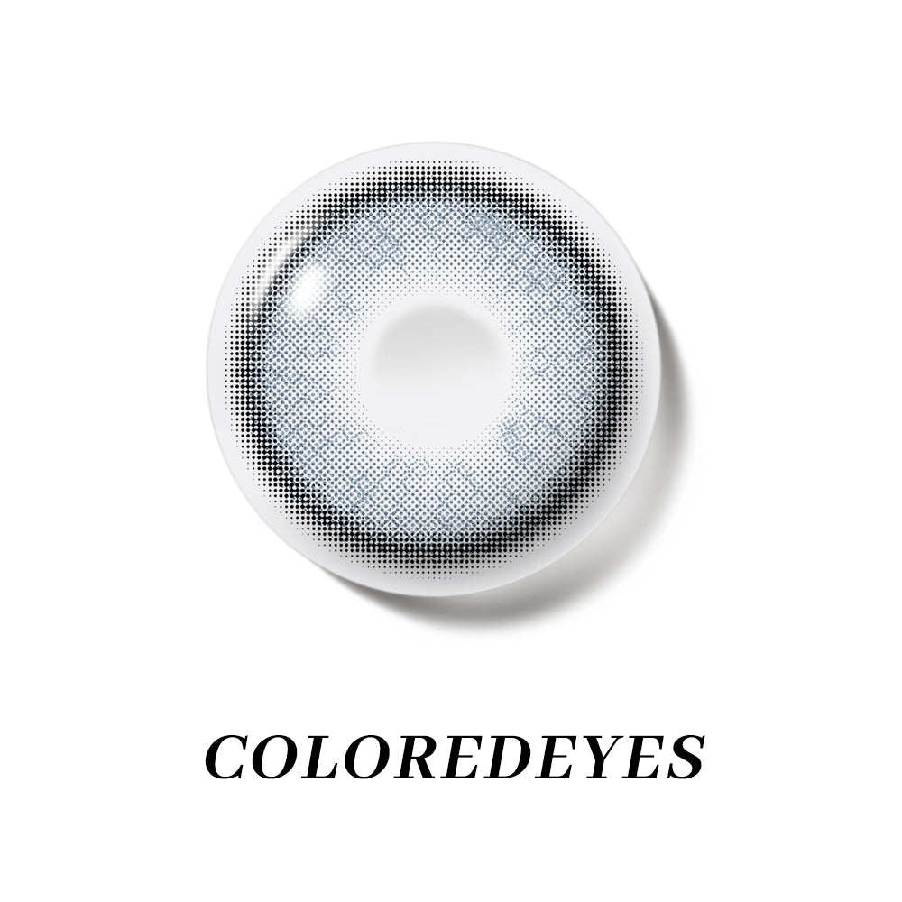 Coloredeyes Contact Lenses Silver Veil Half-year disposable