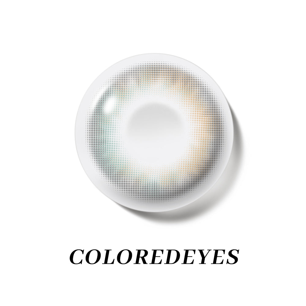 Coloredeyes Emerald Dusk Reverie – 6-Month Green Contact Lenses (14.3mm, BC 8.8)