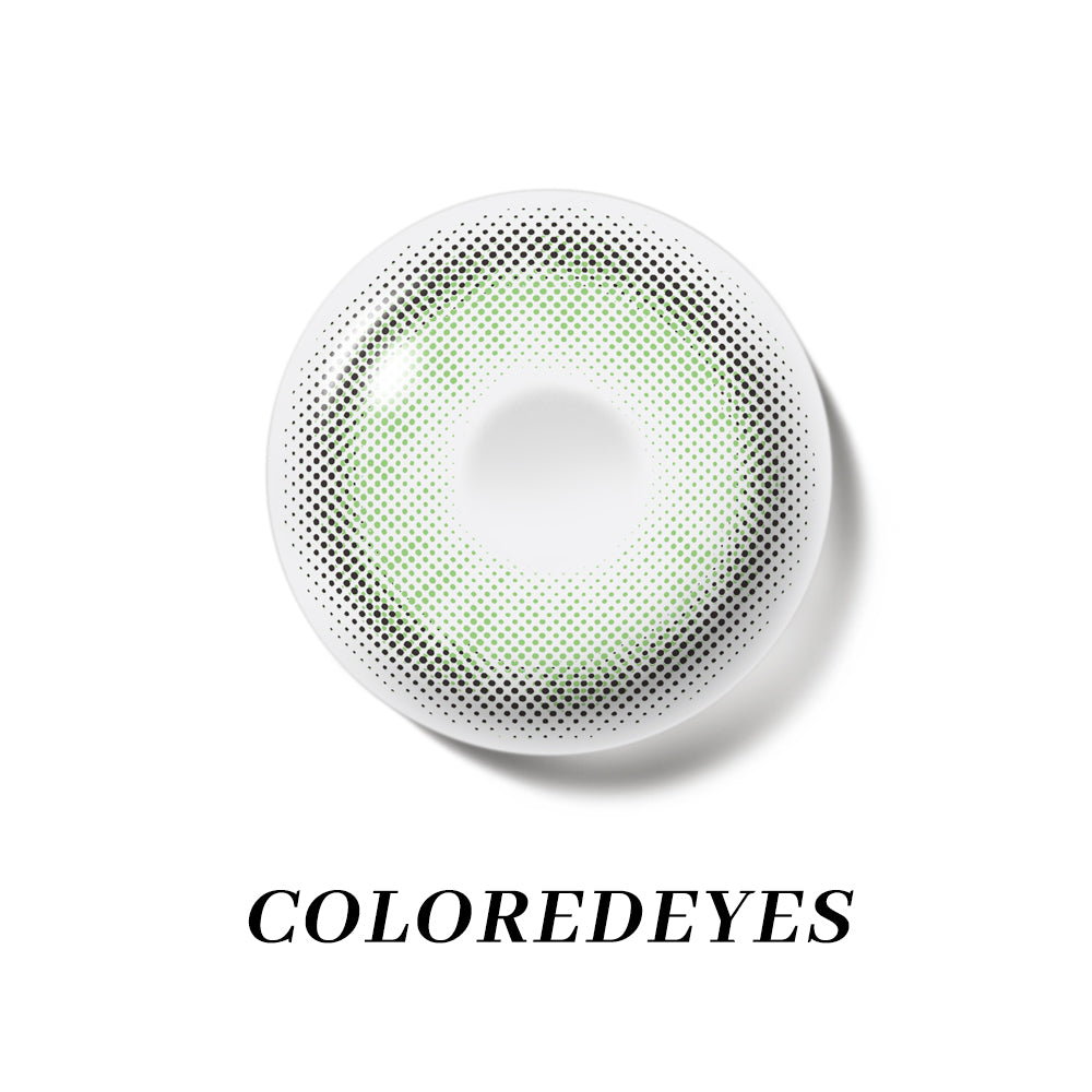 Coloredeyes Eden Moss Symphony – 6-Month Green Contact Lenses (14.0mm, BC 8.6)