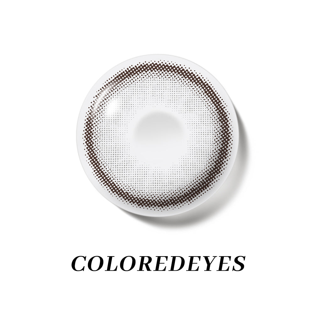 Coloredeyes Frosted Dawn Mirage – 6-Month Gray Contact Lenses (14.0mm, BC 8.6)