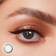 Coloredeyes Frosted Dawn Mirage – 6-Month Gray Contact Lenses (14.0mm, BC 8.6)