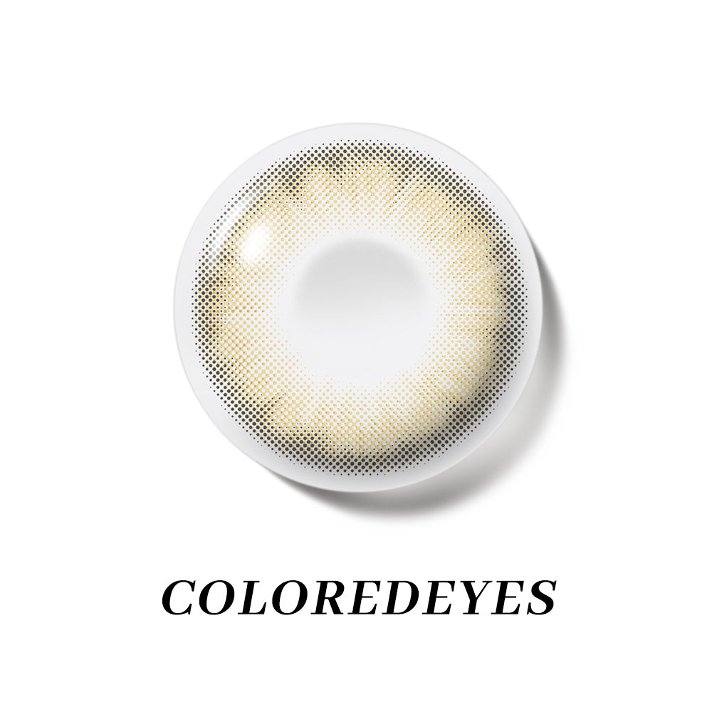 Coloredeyes Cocoa Whisper – 6-Month Soft Brown Contact Lenses (DIA 14.0mm, BC 8.6mm)